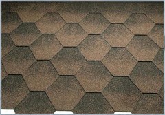 KATEPAL šindel JAZZY Měděná hnědá (Copper Brown), cena za m2